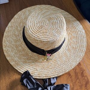 Disney Minnie Mouse Boater Straw Hat